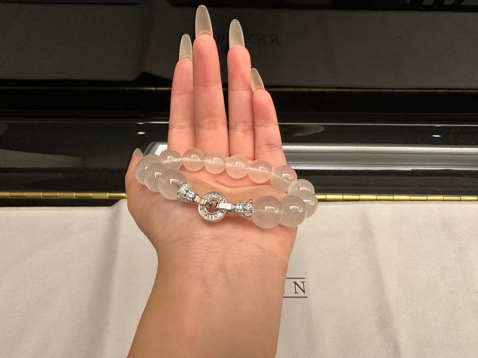 晶莹剔透玉石手链 - 图片 9