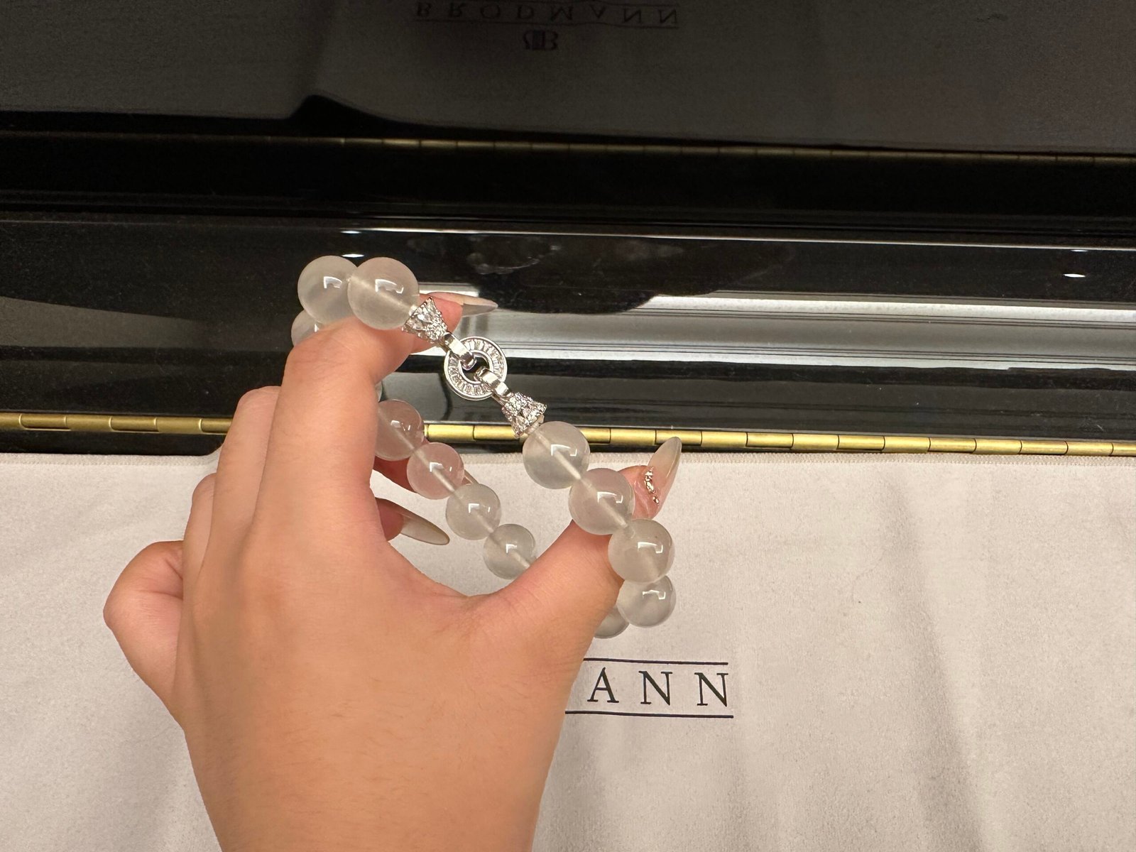 晶莹剔透玉石手链 - 图片 8