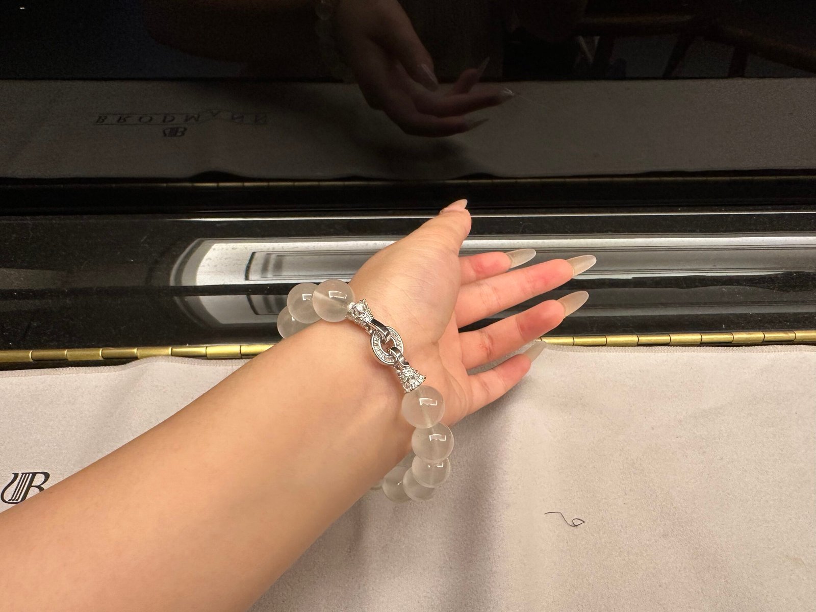 晶莹剔透玉石手链 - 图片 7