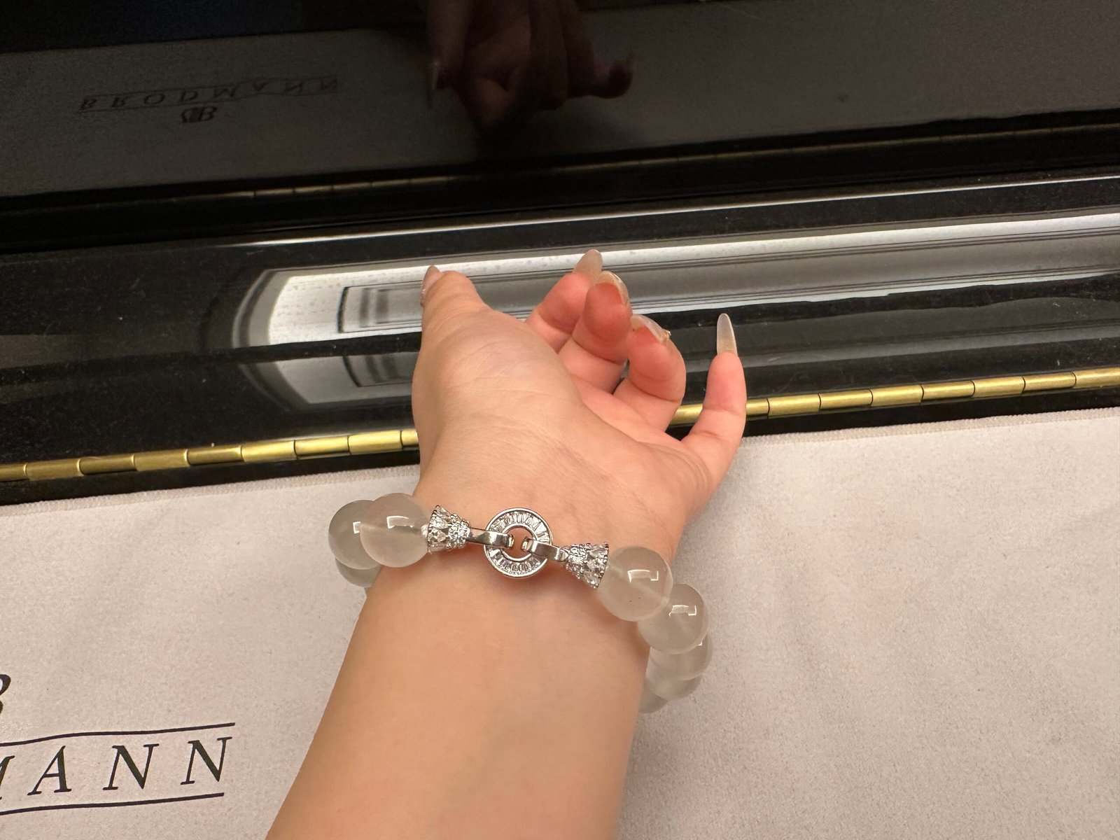 晶莹剔透玉石手链 - 图片 6