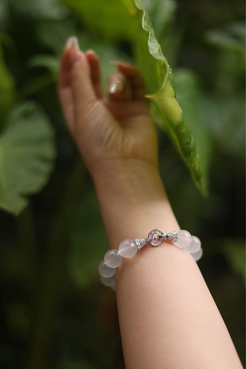 晶莹剔透玉石手链 - 图片 4